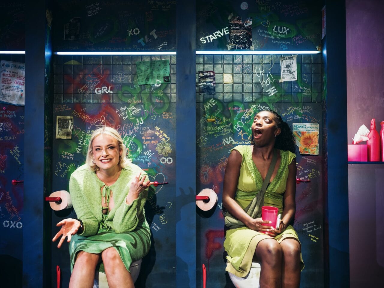 April Hope Miller and Ayesha Griffiths (c) Alex Brenner