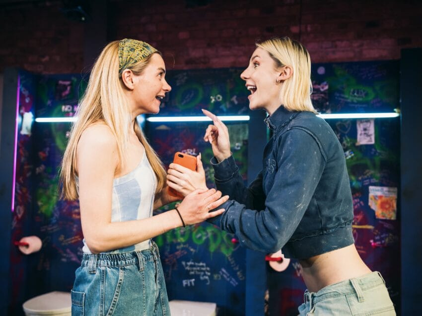 Joanna Strafford and Miya Ocego (c) Alex Brenner