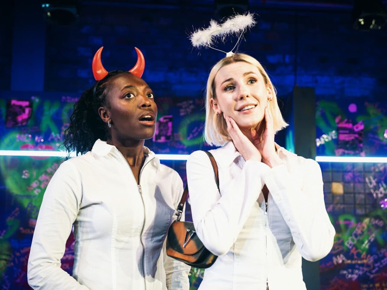 Ayesha Griffiths and Miya Ocego (c) Alex Brenner