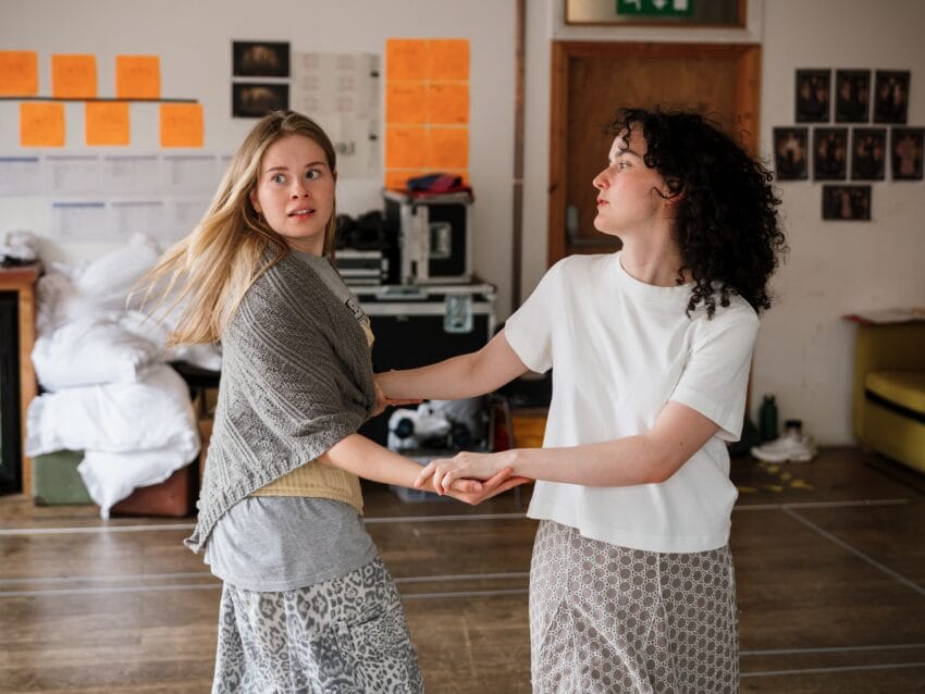 Janita Mikkola and Kathleen McAuley Irvine (c) Alex Brenner