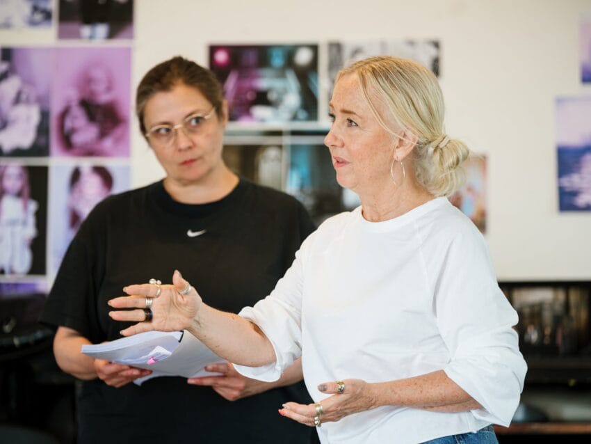 Katy Slater and Nicky Allpress (c) Alex Brenner