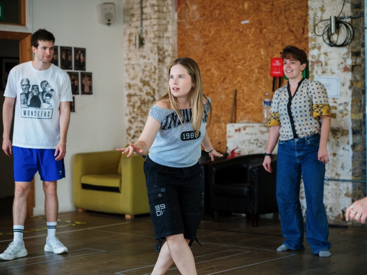 Toby Beynon, Janita Mikkola and Emma Wilkinson (c) Alex Brenner