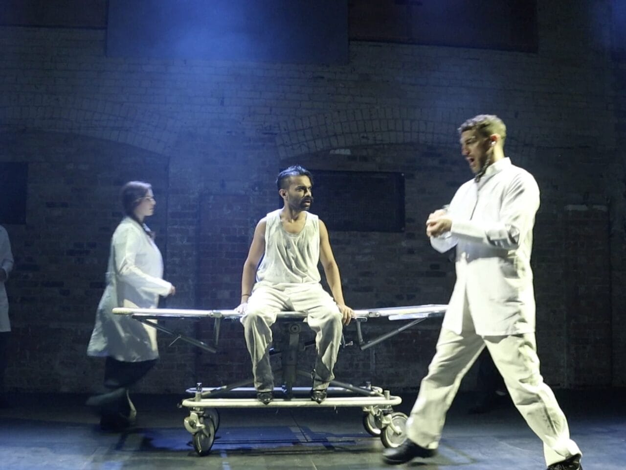 Lou Strenger, Oscar Castellino and Owain Grynfryn (c) Selin Şenköken