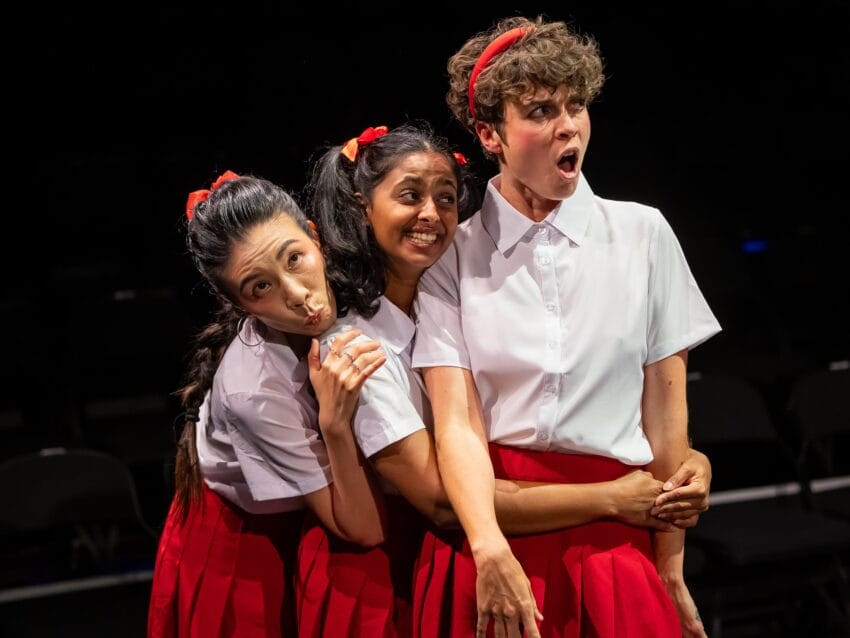 Salome Siu, Kristina Ammattil and Ellie Westbrook (c) Marc Gascoigne