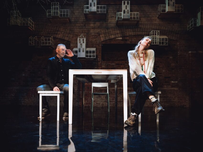 Greg Hicks and Louisa Binder (c) Alex Brenner