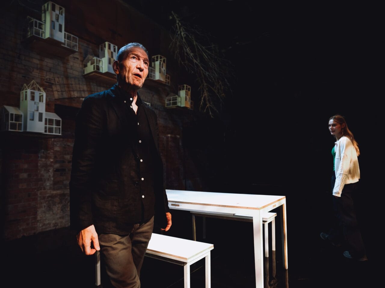 Greg Hicks and Louisa Binder (c) Alex Brenner