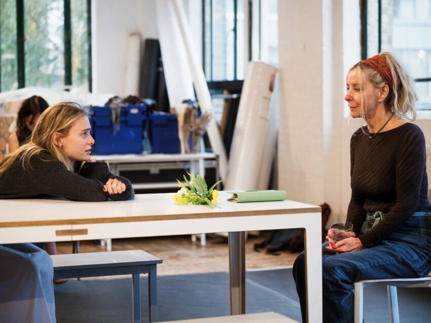 Louisa Binder and Sally George (c) Alex Brenner