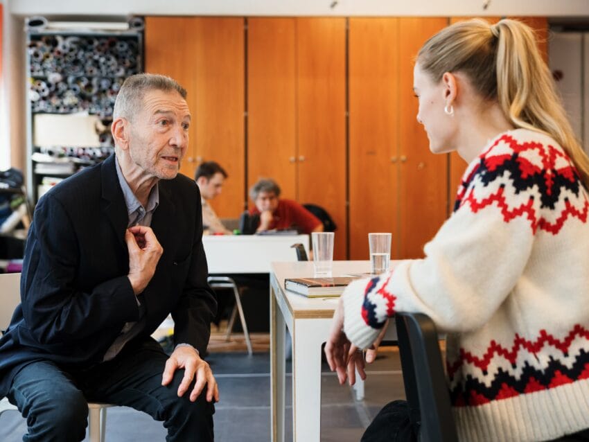 Greg Hicks and Louisa Binder (c) Alex Brenner