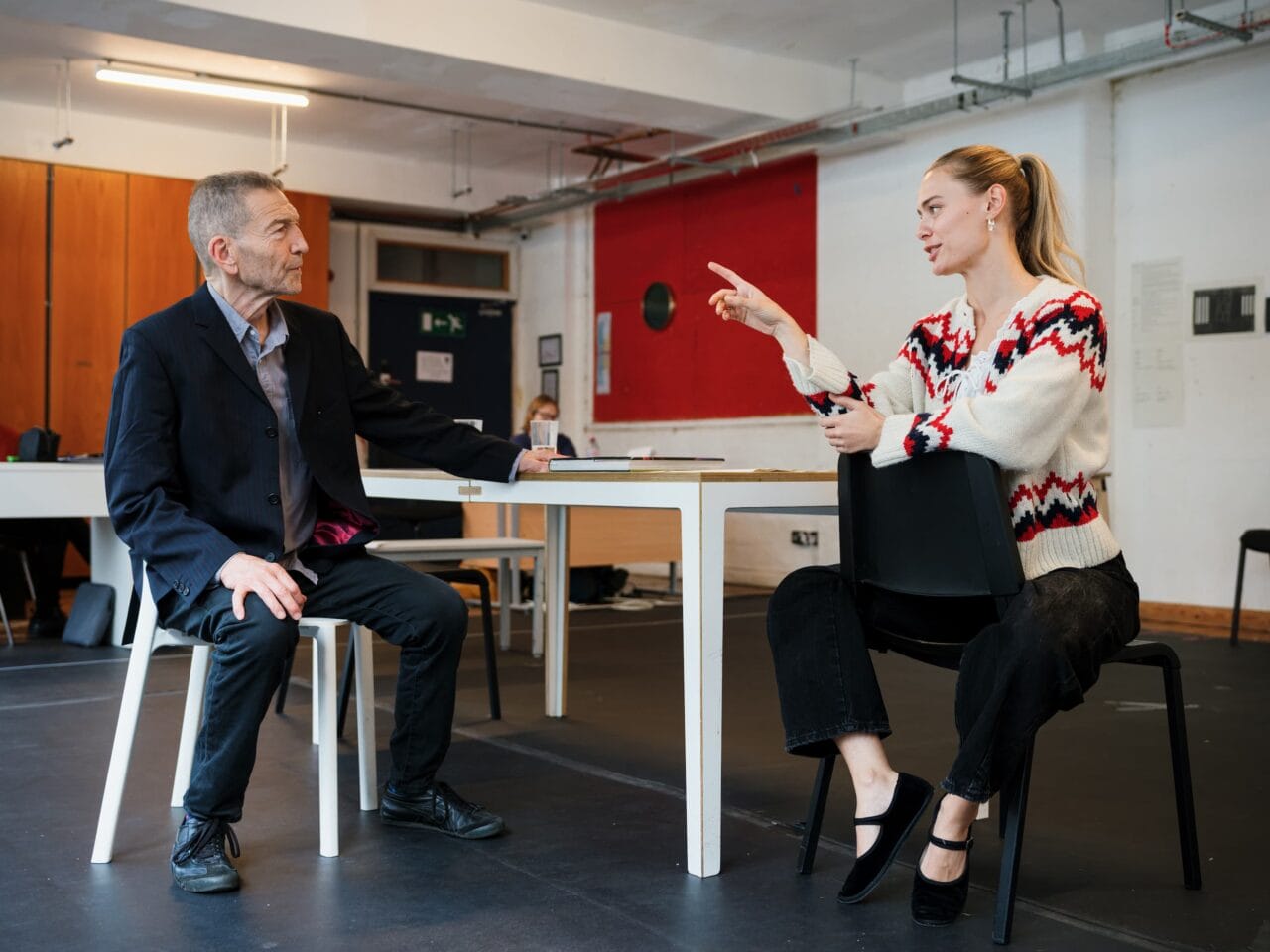 Greg Hicks and Louisa Binder (c) Alex Brenner