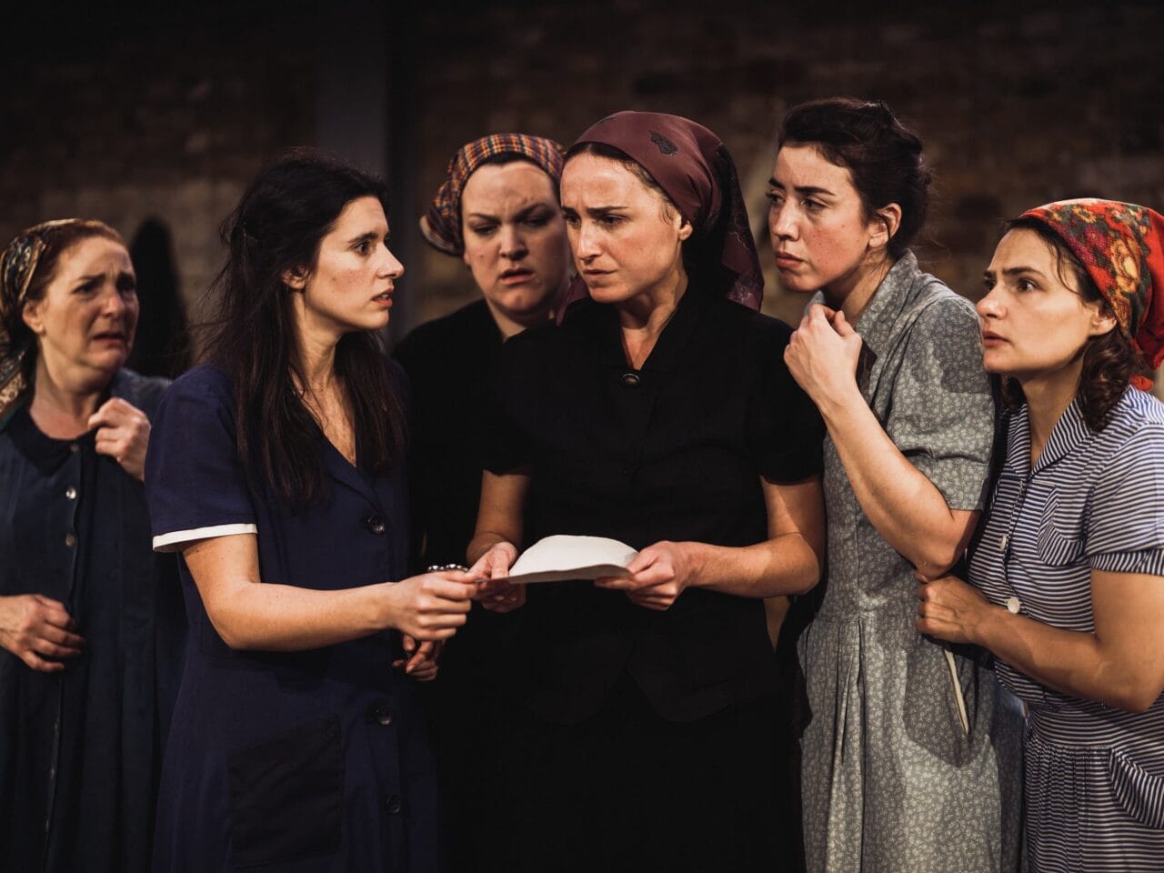 Helen Goldwyn, Ariella Barnett, Anja Fahlenkamp, Mai Weisz, Anna Eckhard, and Pat Dynowska (c) Alex Brenner