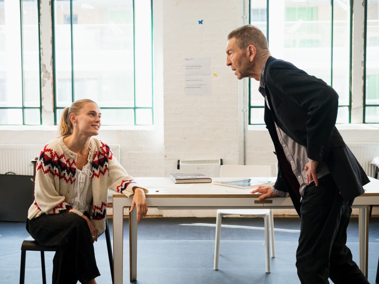 Louisa Binder and Greg Hicks (c) Alex Brenner