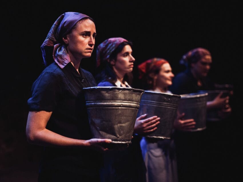 Mai Weisz, Ariella Barnett, Pat Dynowska, and Anja Fahlenkamp (c) Alex Brenner